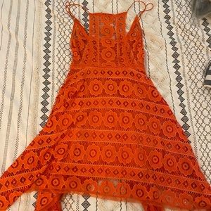 Free people Just Like Honey size 2 in orange